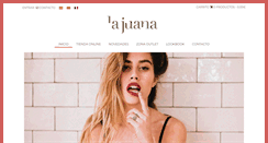 Desktop Screenshot of lajuanashop.com